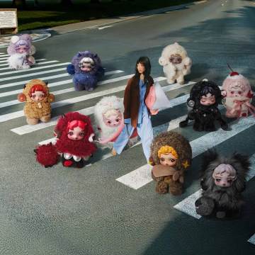 SKULLPANDA You Found Me! Series Plush Doll Pendant