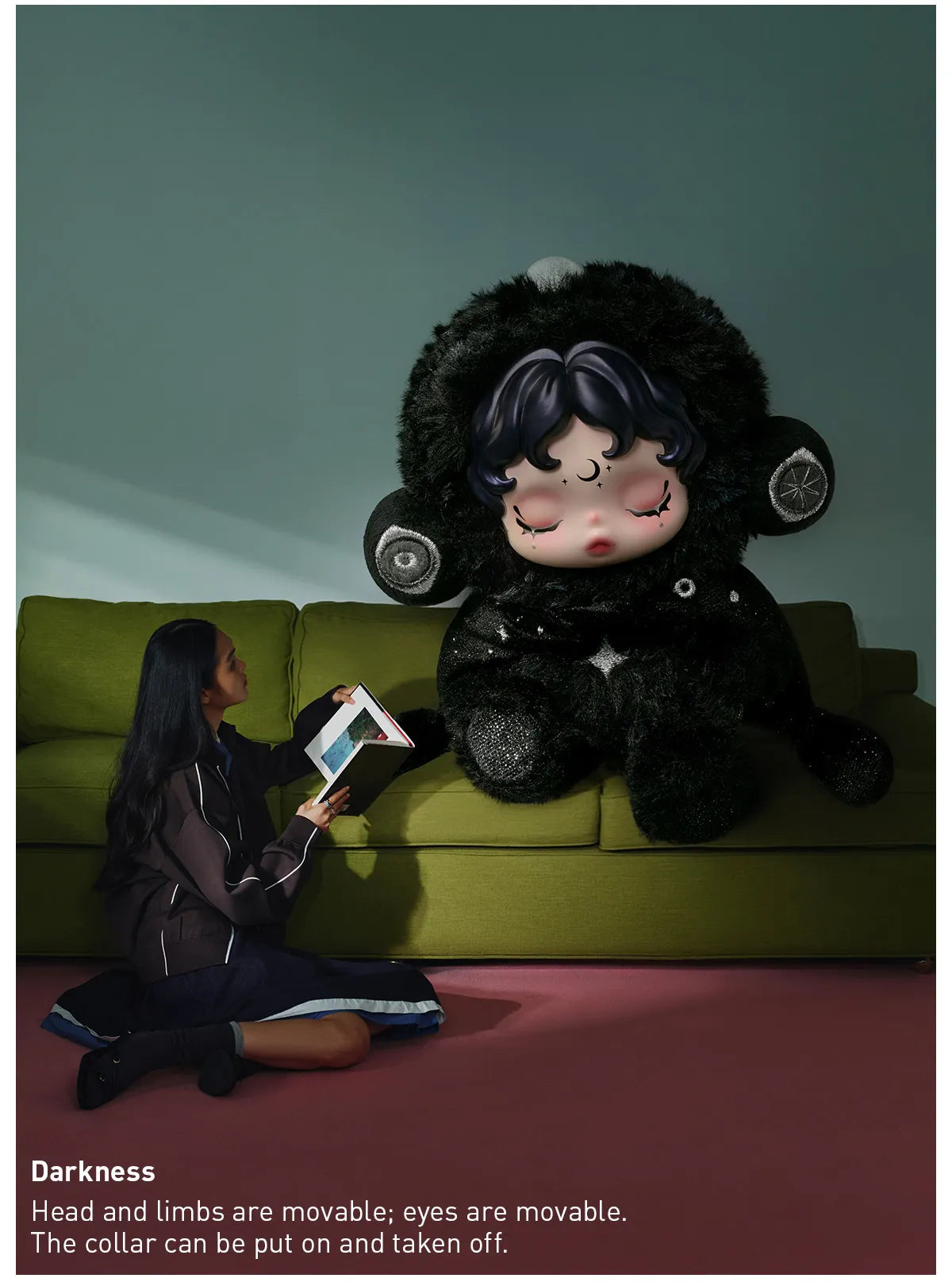 SKULLPANDA You Found Me! Series Plush Doll Pendant