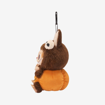 Happy Halloween Party Series-Sitting Pumpkin Vinyl Plush Pendant