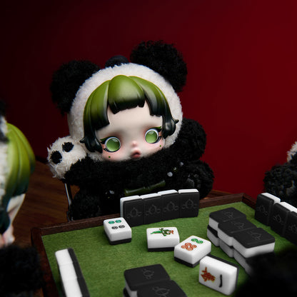 SKULLPANDA Lazy Panda Plush Doll Pendant