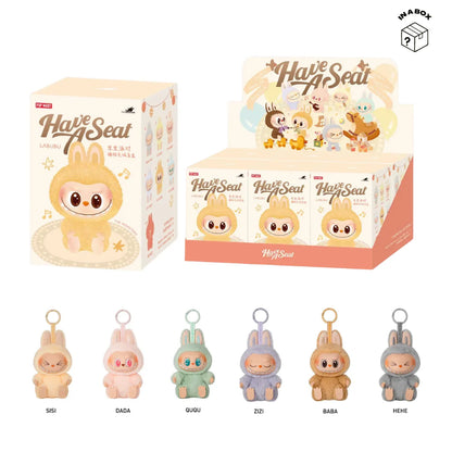V2 THE MONSTERS Have A Seat Series-Vinyl Plush Pendant Blind Box