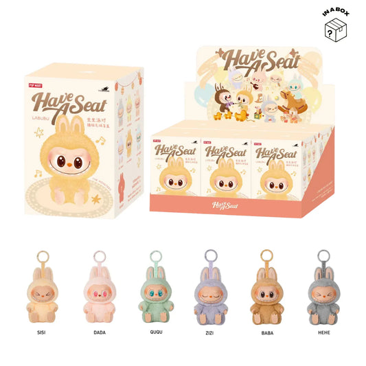 V2 THE MONSTERS Have A Seat Series-Vinyl Plush Pendant Blind Box