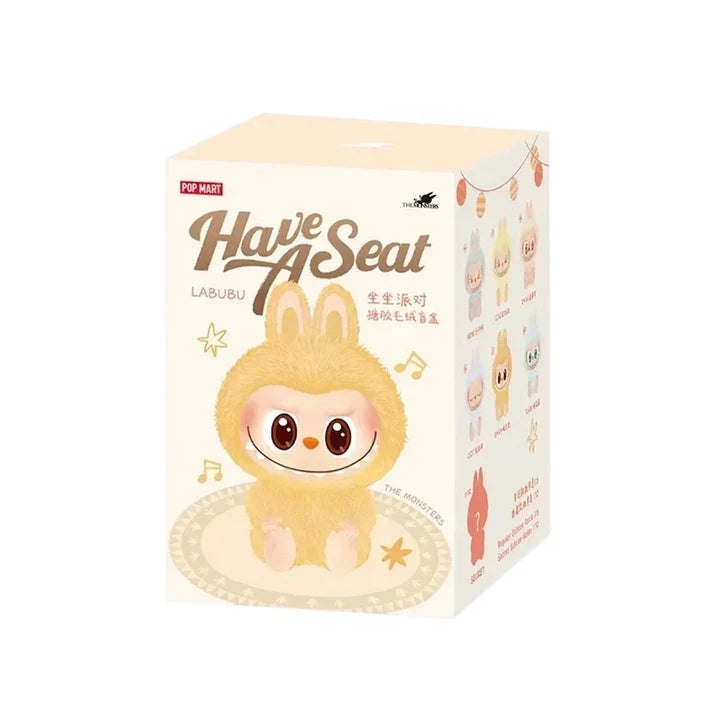 V2 THE MONSTERS Have A Seat Series-Vinyl Plush Pendant Blind Box